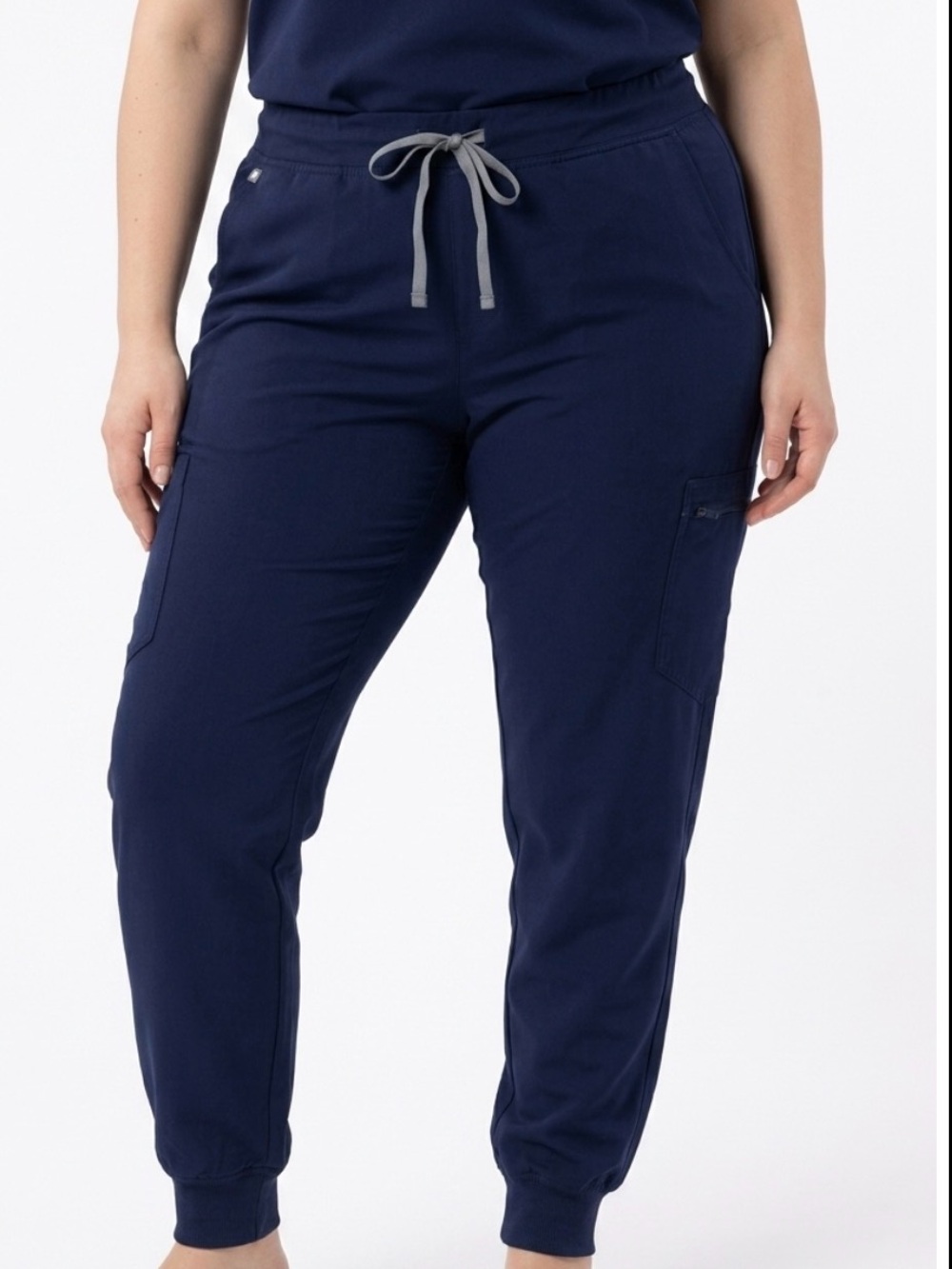FIGS | Navy Blue Zamora Drawstring Jogger Pants Womenโs Size XX-Large